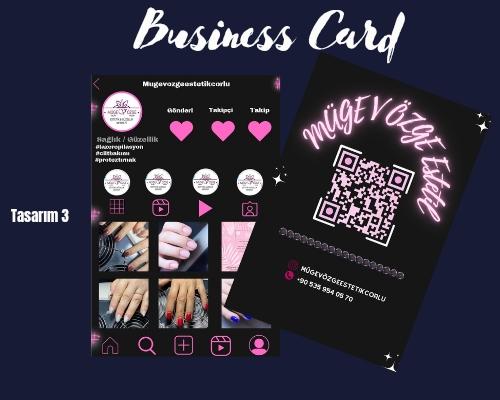 Business Card ( Tasarım 3 ) 